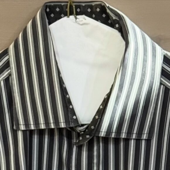 English Laundry bold striped men's shirt 15.5 - 32/33 - Picture 6 of 7